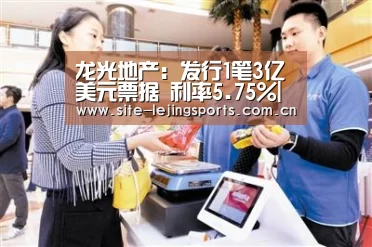 龙光地产:发行1笔3亿美元票据 利率5.75%|乐竟体育官网(图2) 乐竟体育app